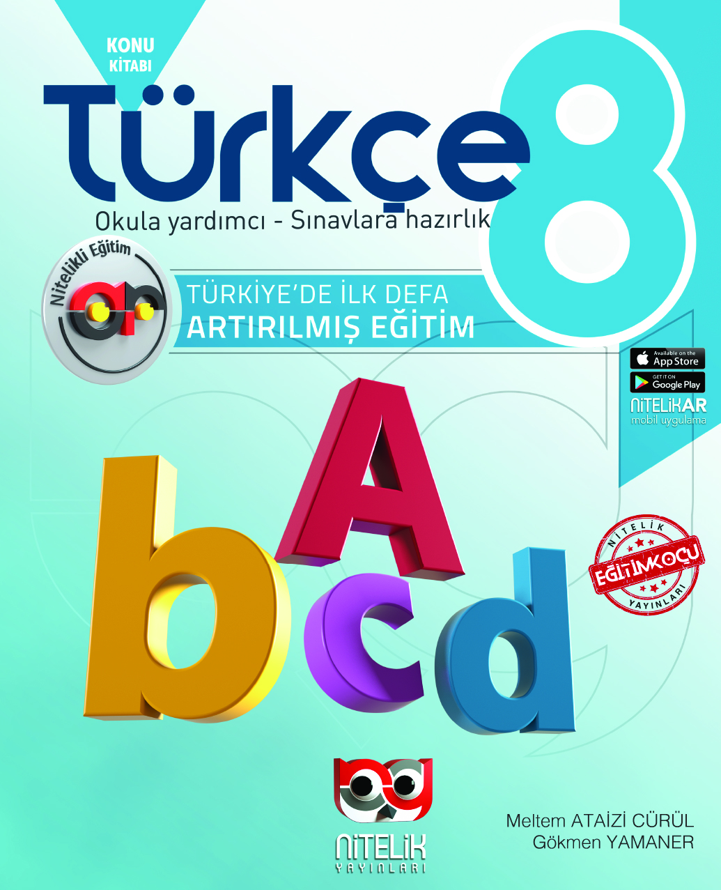 8. Sınıf LGS Türkçe Artırılmış Konu Kitabı kapak görseli